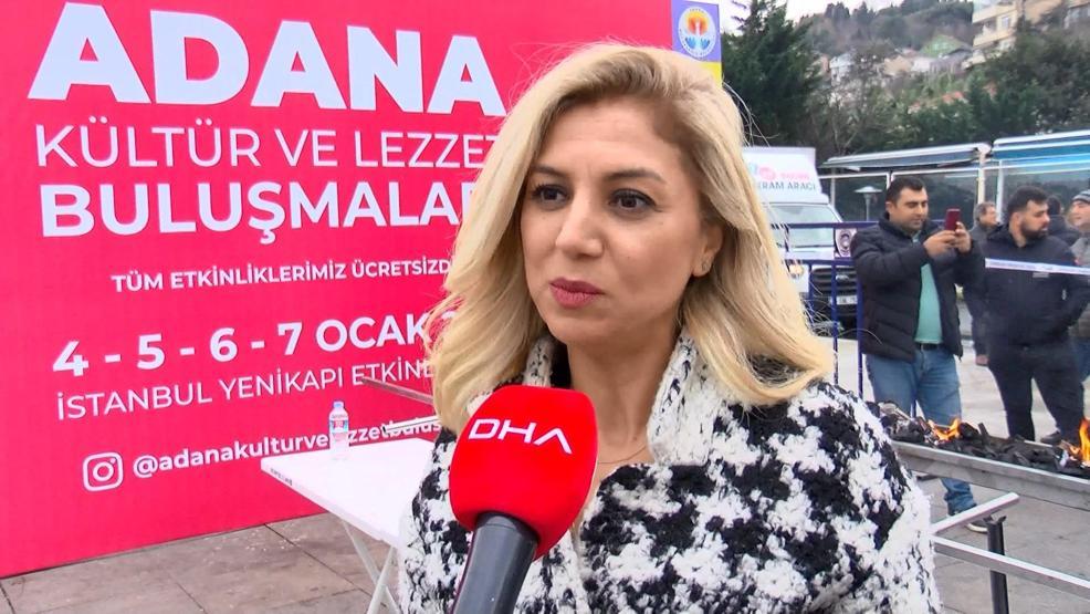 Adana lezzetleri İstanbulda 34 metrelik kebap görenleri şaşırttı