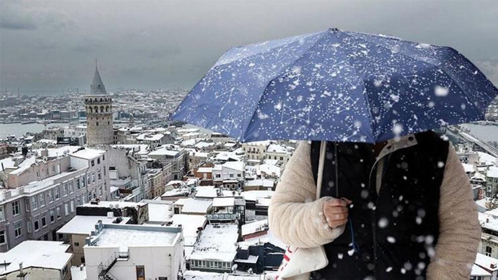 Sibirya üzerinden geliyor Meteoroloji ve AKOMdan İstanbul için kar uyarısı