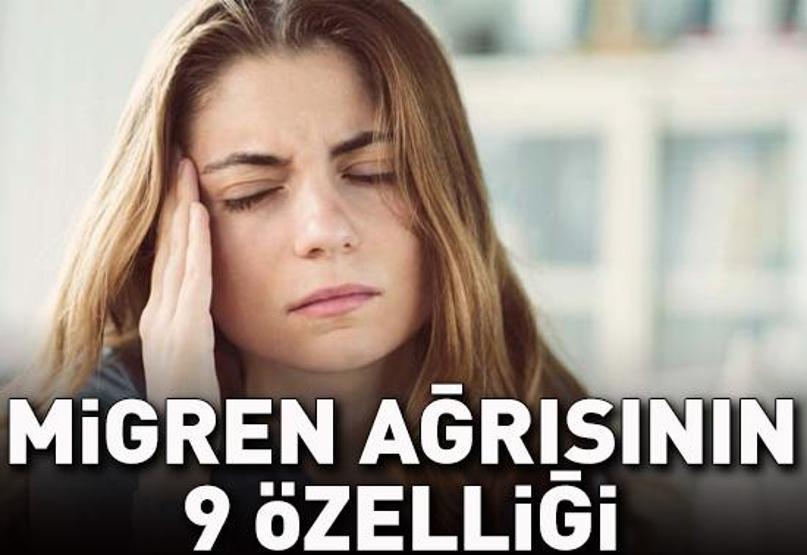 Kadınlarda 3 kat fazla görülüyor Migren ağrısının 9 özelliği