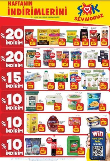 ŞOK Market 10-16 Ocak Aktüel Ürünler Kataloğu: Çeşitli İndirimlerle Dolu Bir Liste