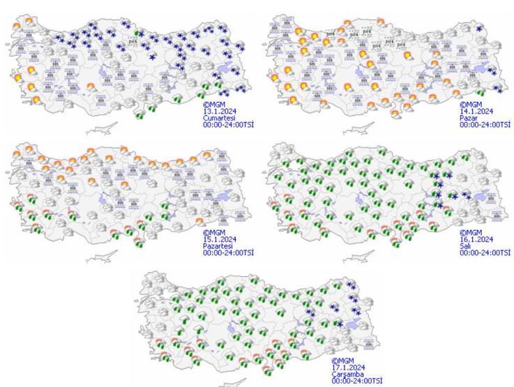 Dikkat Meteoroloji tek tek uyardı:Çok sayıda il için kar alarmı