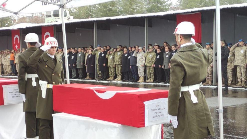 Pençe-Kilit şehitleri için Şırnak’ta uğurlama töreni