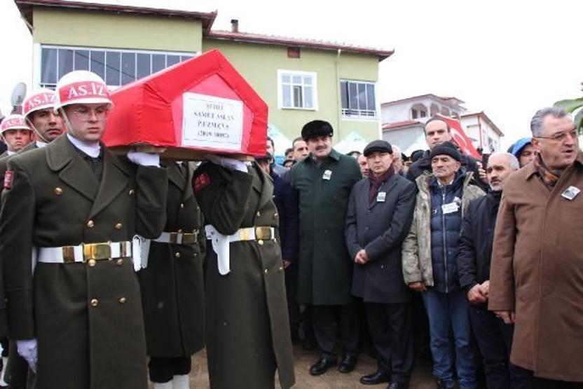 Şehit Aslan, Amasyada son yolculuğuna uğurlandı