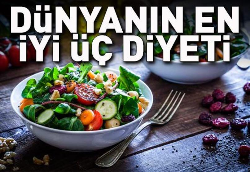 Dünyanın en iyi üç diyeti Yalnız zayıflatmıyor, beyni de güçlendiriyor