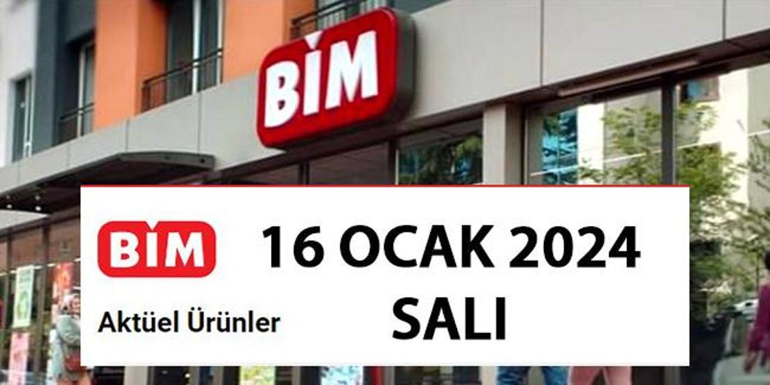 Satışta BİM aktüel 16 Ocak 2024 BİM aktüel salı kataloğu ürünleri kahvaltılık ağırlıkta olacak