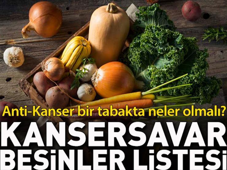 Bu besinler kansere geçit vermiyor Anti-Kanser tabakta neler olmalı Baharatından sütüne uzman isim tek tek anlattı