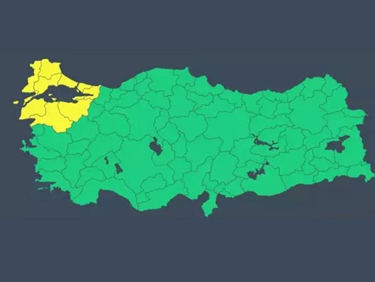 Dikkat Sıcaklıklar 9 derece birden düşecek: Meteorolojiden 9 ile sarı kodlu uyarı