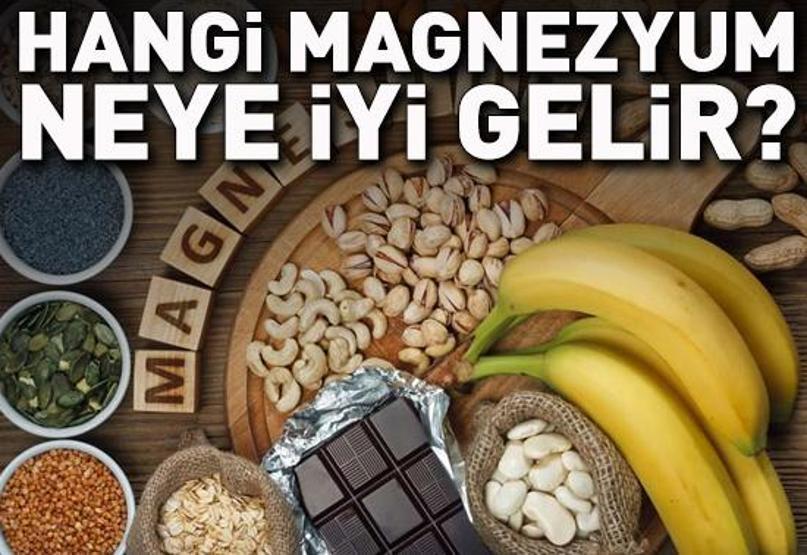 Kalp, kemik, uykusuzluk... Hangi magnezyum neye iyi gelir