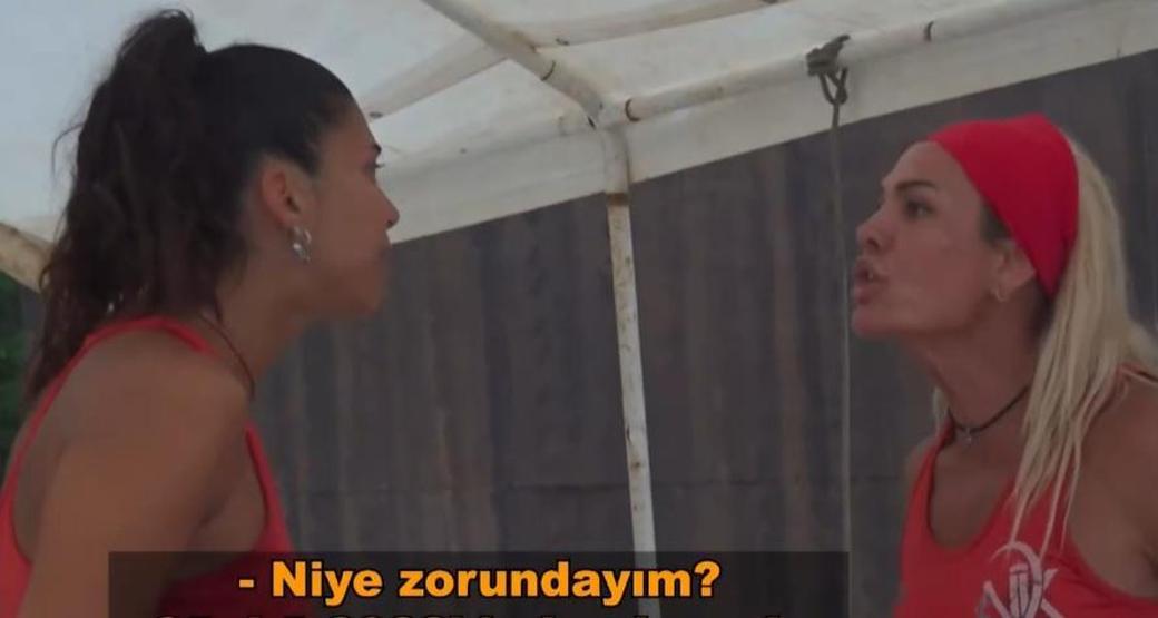Survivorda Nagihan Gizeme saldırdı Nagihan diskalifiye mi oldu Yeni bölüm fragmanı dikkat çekti