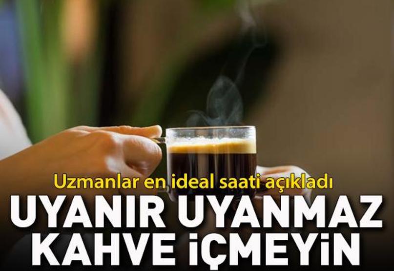 Uyanır uyanmaz kahve içmeyin, çünkü... İşte en sağlıklı kahve içme saati