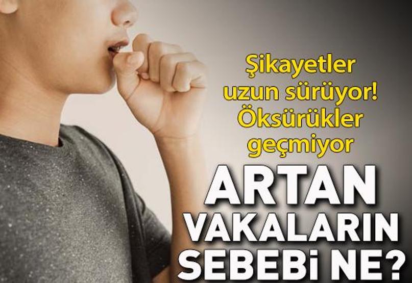 Şikayetler uzun sürüyor, öksürükler geçmiyor Acil ve polikliniklerde artış var Artan vakaların sebebi ne