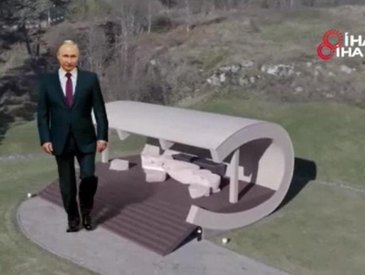 Kara yoluyla ulaşım sağlanamıyor... Putinin gizli evi ortaya çıktı