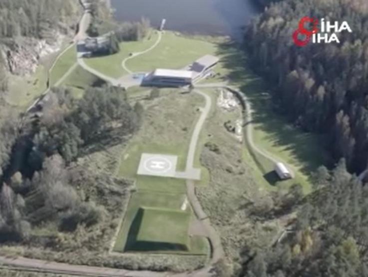 Kara yoluyla ulaşım sağlanamıyor... Putinin gizli evi ortaya çıktı