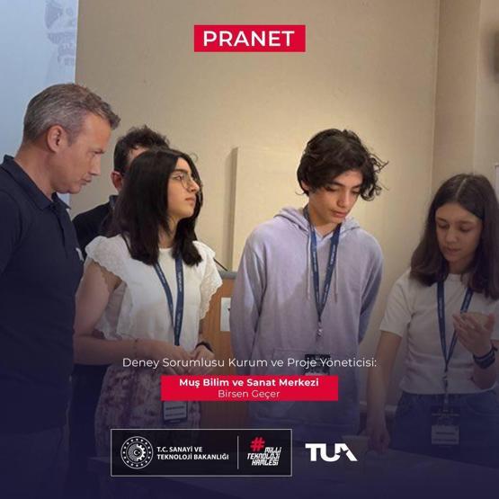 Bakan Kacır, PRANET deneyinin tanıtımını paylaştı