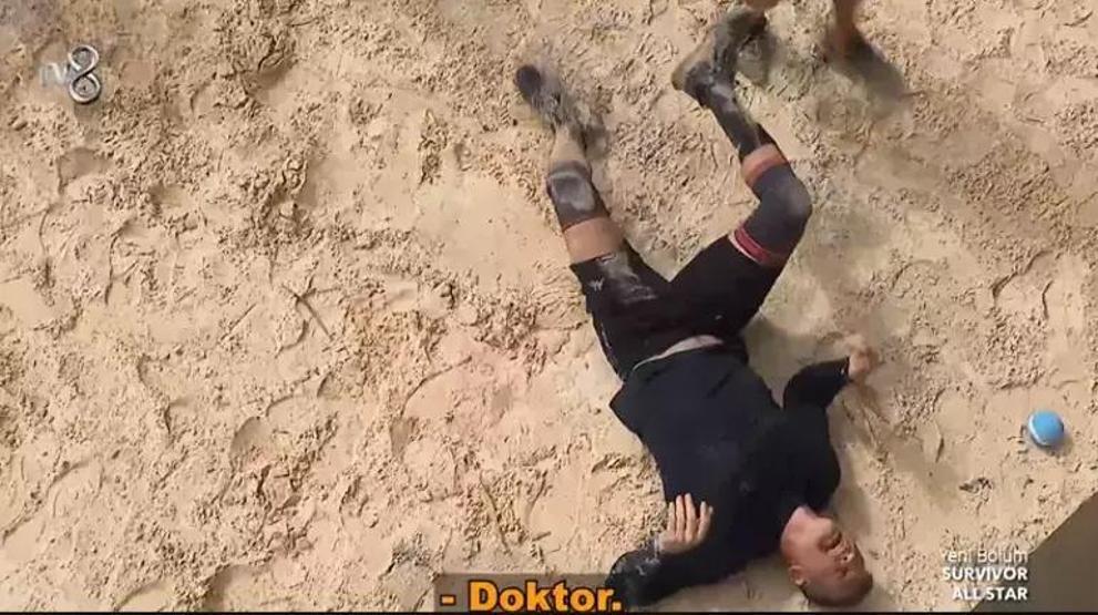 Survivorda feci sakatlık Hemen uçakla İstanbula götürüldü Survivorda yeni eleme adayı belli oldu