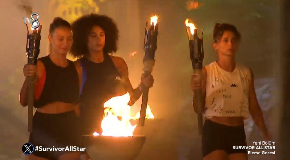 Bu akşam Survivor kim elendi Sahra mı elendi Düelloda sona kalan aday kim oldu 15 Şubat 2024 Survivor en son veda eden isim