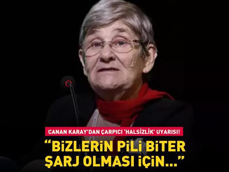 Sürekli yorgun hissedenler dikkat Canan Karataydan ezberbozan uyarı: Hepimizin pili biter, şarj olması için...