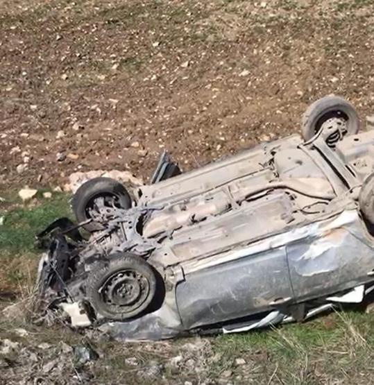 Diyarbakır’da taziye dönüşü kaza: 1 ölü, 1 yaralı