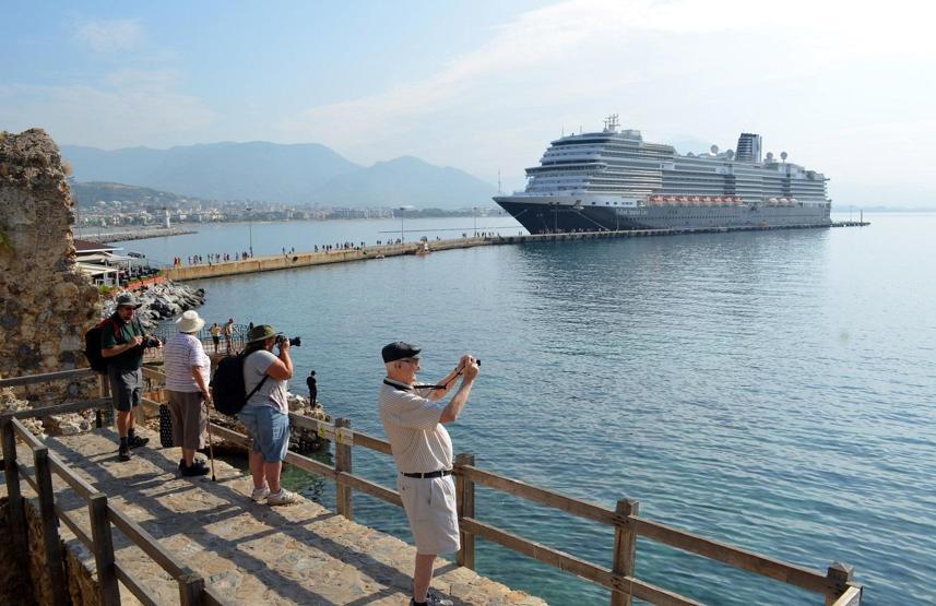 13 yıl aradan sonra ilk Kruvaziyer turizminde Ocak ayı skoru yazı aratmadı
