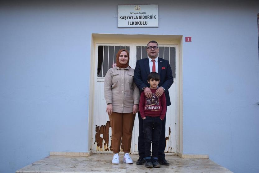 Okulda tek başına: 5 hanelik mezradaki tek öğrenci