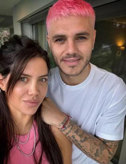 Yeni imajı olay oldu Galatasarayın yıldızı Mauro Icardi, Wanda Naranın Dünya Kadınlar Gününü bakın nasıl kutladı