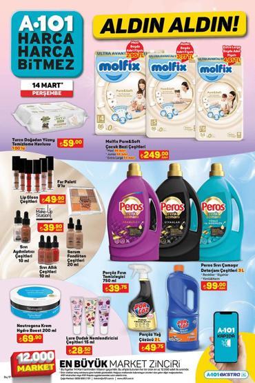 14 Mart A101 aktüel kataloğu A101 çekme karavan, üç tekerlekli elektrikli moped fiyatı