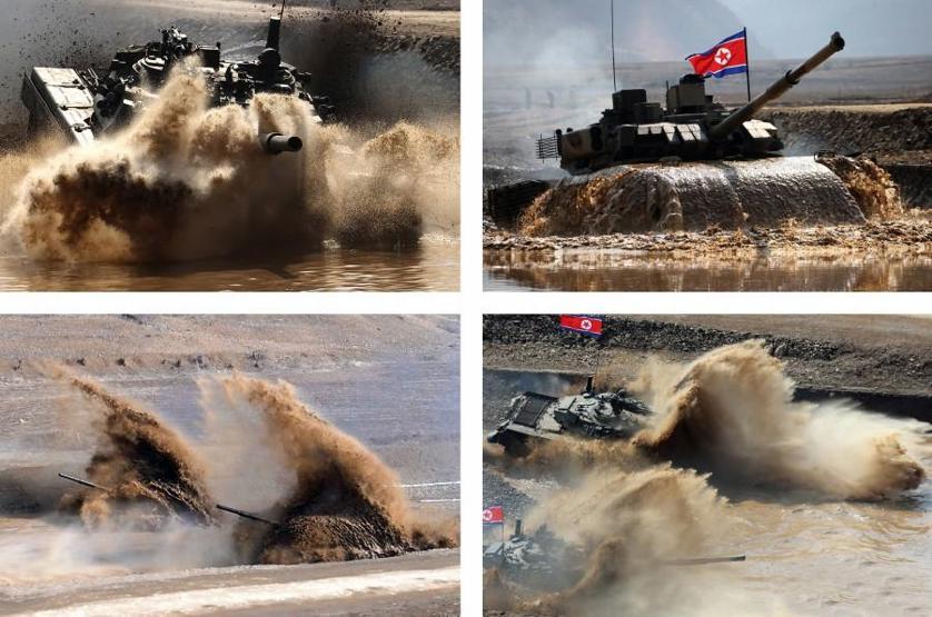 Kuzey Kore lideri, yeni tankın test sürüşünü yaptı