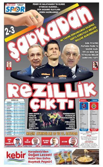 Olaylı Fenerbahçe maçı sonrası Trabzon yerel medyasından provokasyon çıkışı