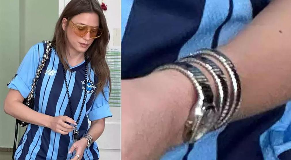Serenay Sarıkayanın 800 bin TLlik saati olay oldu Oy vermeye böyle gitti