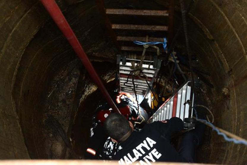 Malatyadan kahreden haber 7 yaşındaki çocuk su kuyusuna düştü