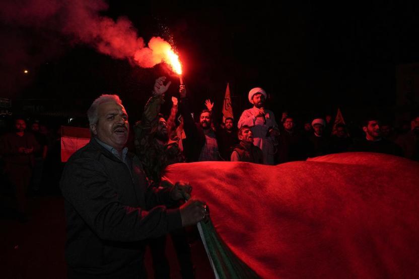 Fotoğrafları uluslararası haber ajansları geçti: İsraile saldırı sonrası Tahranda kutlama