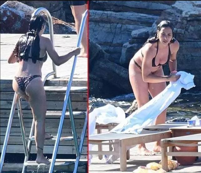 Zehra Çilingiroğlu sevgilisiyle Bebekte Fotoğrafların çekilmesine engel olamadılar