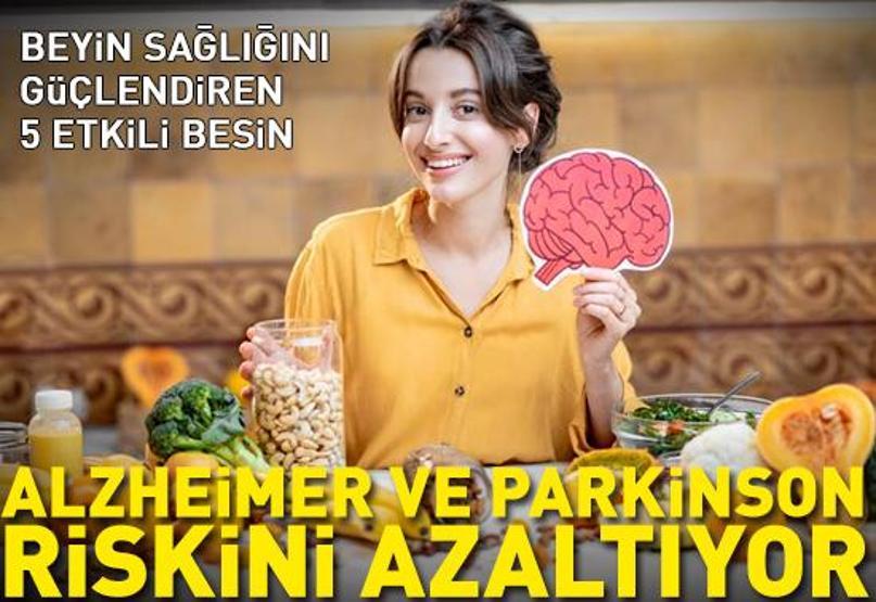 Beyin sağlığını güçlendiren 5 etkili besin Alzheimer ve Parkinson riskini azaltıyor