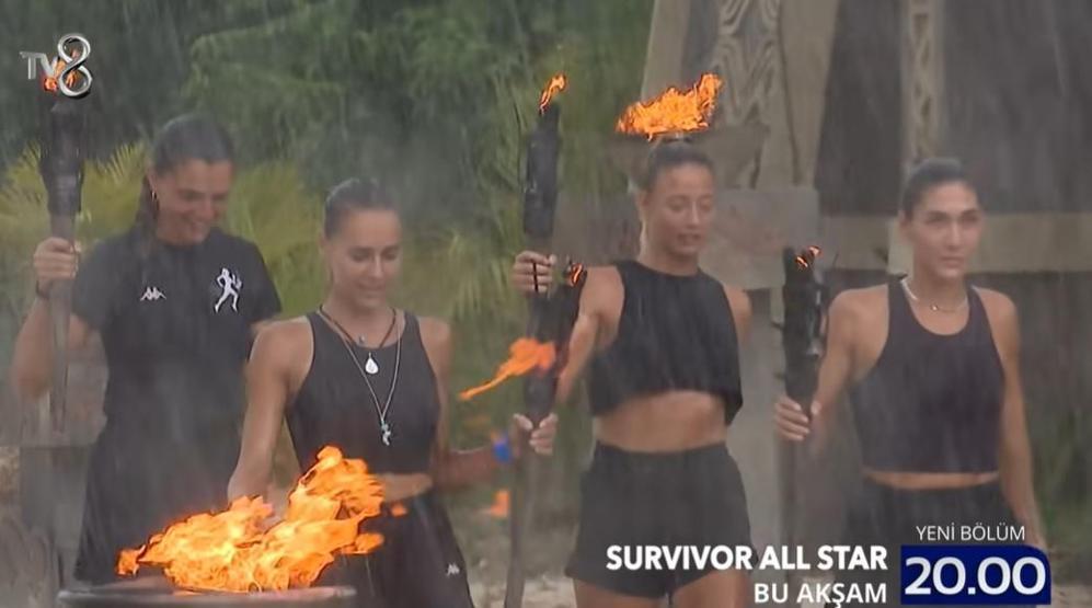 Berna Aleyna kavgası Survivorda kim elendi Survivor Berna mı elendi Survivor kim veda etti, gitti 24 Nisan 2024 Survivorda yaşananlar