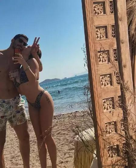 Survivordan elenmişti Yiğit Poyraz ile Yasmin Erbilin spor salonu pozu sosyal medyayı salladı