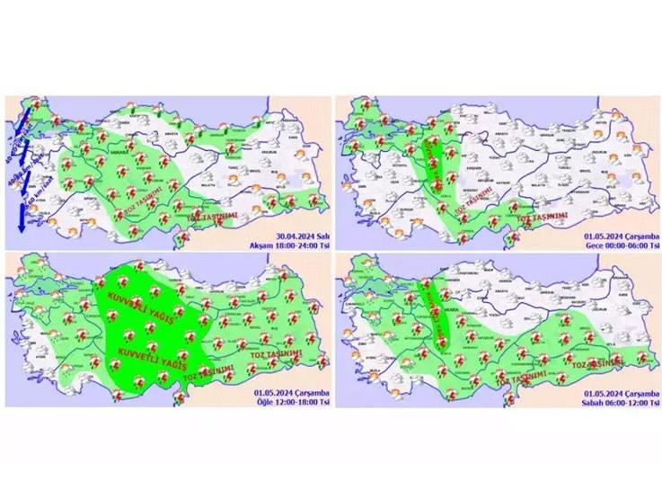Dikkat Meteoroloji uyardı: 14 ilde sarı alarm