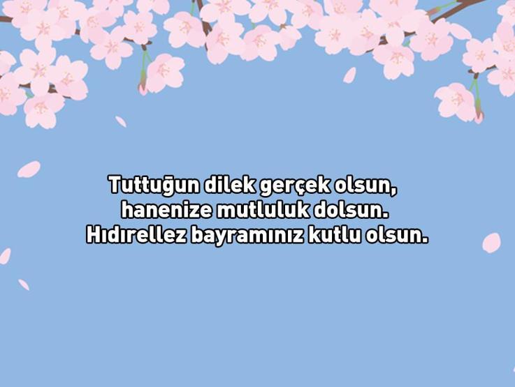RESİMLİ HIDIRELLEZ MESAJLARI 2024 Anne, baba, eş ve sevgili için WhatsApp, Instagram ile Facebooktan gönderebileceğiniz Hıdırellez mesajları