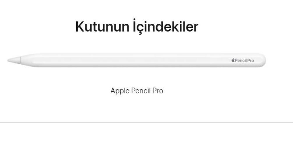 Apple Pencil Pro Türkiye fiyatı ne kadar, kaç TL Apple Pencil Pro özellikleri ve fiyatı