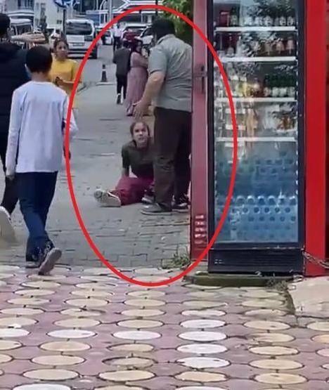 Büfe sahibi, ‘Burada bekleme’ dediği kız çocuğunu tekme- tokat dövdü