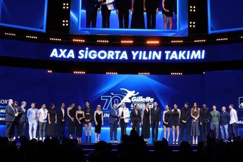 70.Gillette Milliyet yılın sporcusu ödülleri sahiplerini buldu