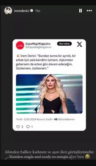 Gökhan Fırat ve İrem Dericiden aşk pozu Ayrılık kısa sürdü
