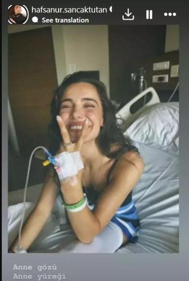 Hafsanur Sancaktutandan ameliyat sonrası açıklama geldi