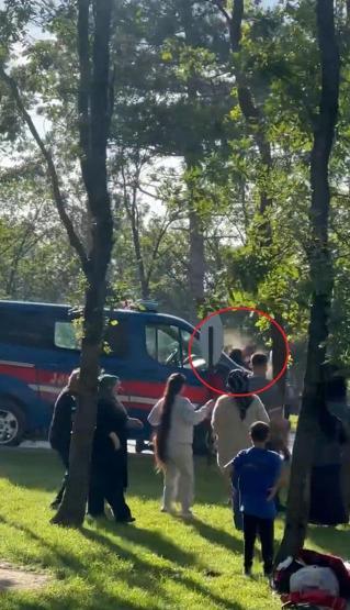 Bursada piknik yeri kavgası Biber gazı ile müdahale edildi