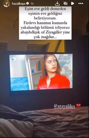 Hazal Kayadan Aşk-ı Memnu paylaşımı