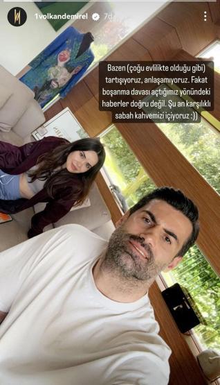 14 yıllık evlilik bitiyor mu Volkan Demirel ve Zeynep Demirel çiftinden boşanma iddialarına yanıt