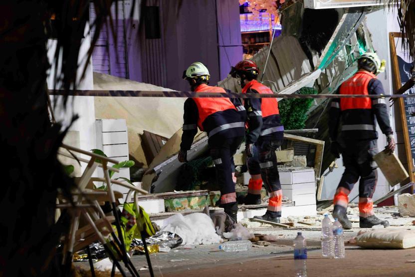 Mayorka Adasında restoranın zemini çöktü: 4 ölü