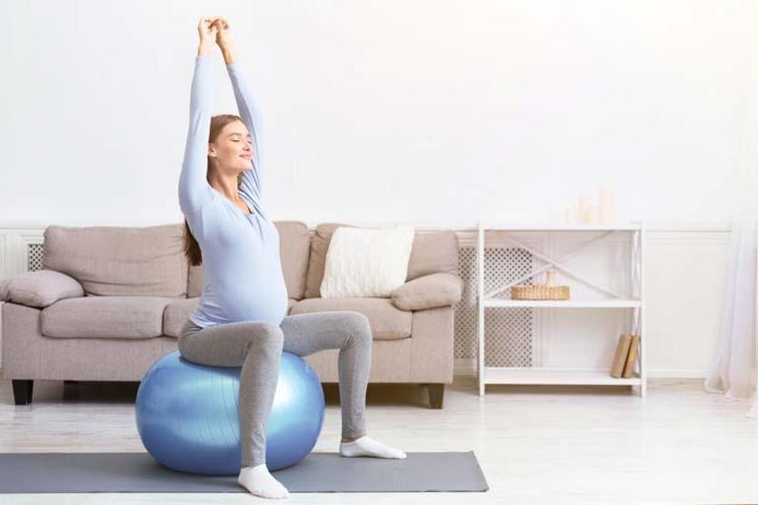 Hem anneye hem bebeğe faydalı: Hamilelik yogası