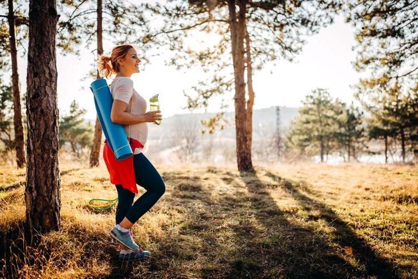 Hem anneye hem bebeğe faydalı: Hamilelik yogası