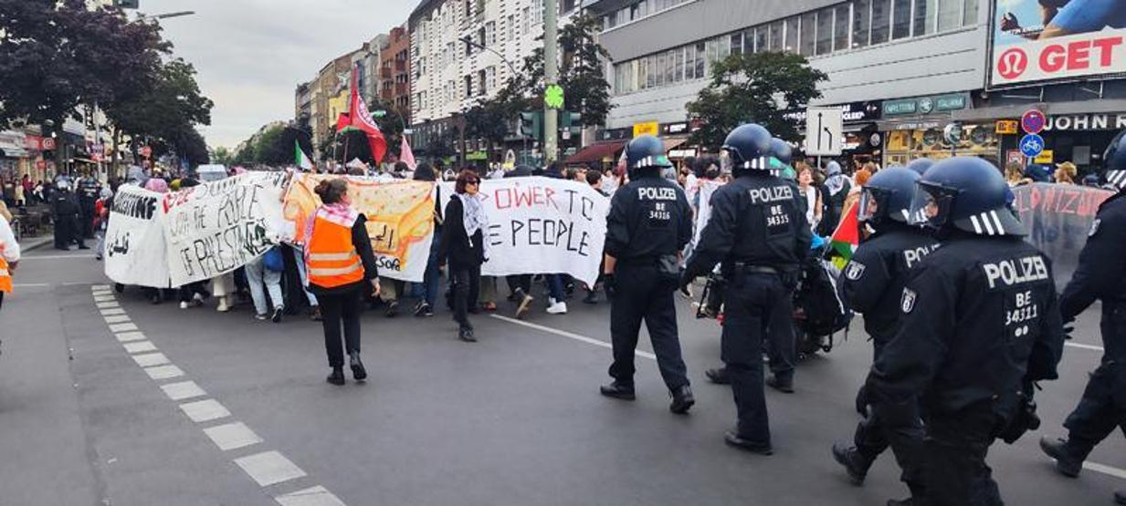 İsrailin Refaha yönelik saldırıları Berlinde protesto edildi