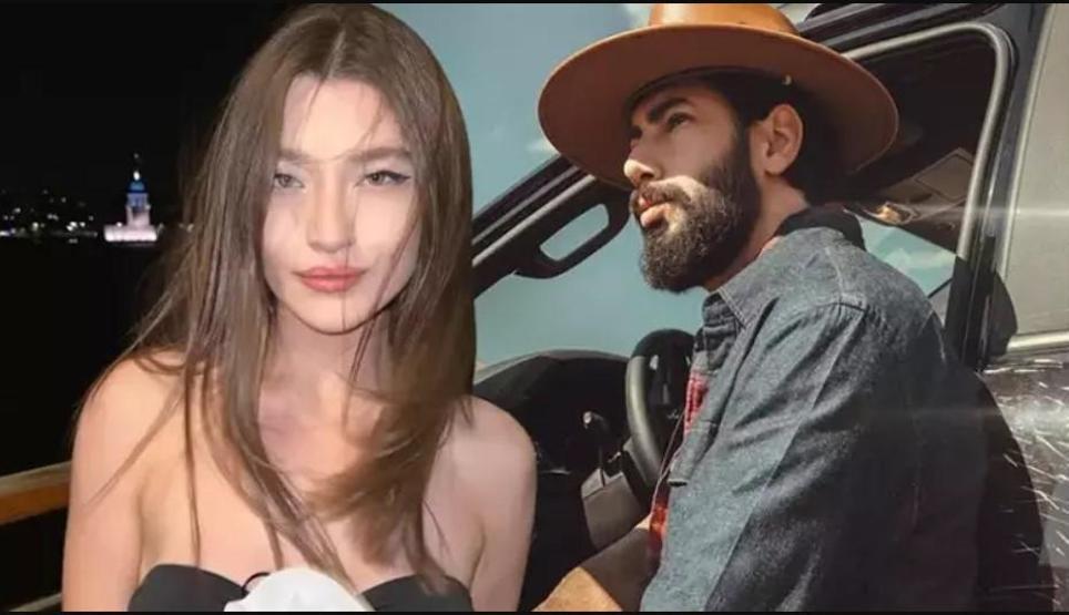 Bebekte panik anları Ellerindeki güllerle dikkat çekti